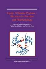 Insulin & Related Proteins — Structure to Function and Pharmacology