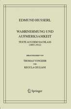 Wahrnehmung und Aufmerksamkeit: Texte aus dem Nachlass (1893–1912)