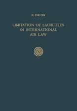 Limitation of Liabilities in International Air Law