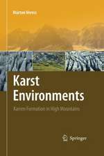 Karst Environments: Karren Formation in High Mountains