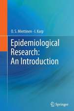 Epidemiological Research: An Introduction