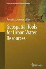 Geospatial Tools for Urban Water Resources