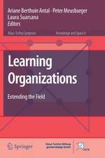 Learning Organizations: Extending the Field