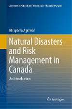 Natural Disasters and Risk Management in Canada: An Introduction