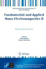 Fundamental and Applied Nano-Electromagnetics II: THz Circuits, Materials, Devices