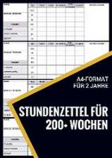 Stundenzettel für 200+ Wochen