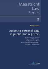 Access to Personal Data in Public Land Registers