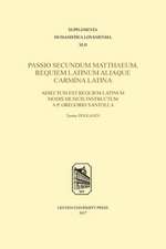 LAT-PASSIO SECUNDUM MATTHAEUM