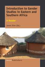 Introduction to Gender Studies in Eastern and Southern Africa