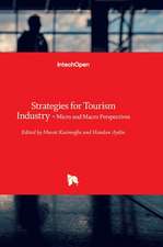 Strategies for Tourism Industry