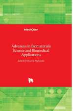 Advances in Biomaterials Science and Biomedical Applications