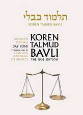 Koren Talmud Bavli Noe Edition, Vol 40: Arakhin, Temura, Hebrew/English, Daf Yomi B&w