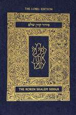 Koren Shalem Siddur with Tabs, Compact, Denim