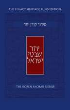 The Koren Yachad Siddur