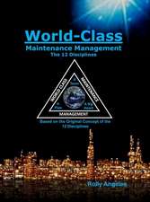 World Class Maintenance Management