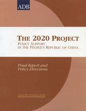 The 2020 Project: Policy Support in the People's Republic of China