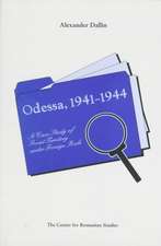 Odessa, 1941-1944: A Case Study of Soviet Territory Under Foreign Rule