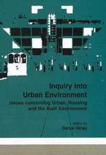 Inquiry into Urban Environment