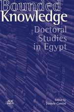 Bounded Knowledge: Doctoral Studies in Egypt