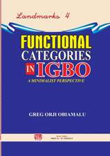 Functional Categories in Igbo. a Minimalist Perspective: A Novel about Boy Soldiers