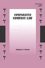 Comparative Company Law