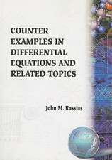 Counter Examples in Differential Equations and Related Topics