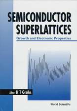 Semiconductor Superlattices: Growth and Electronic Properties