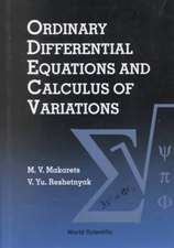 Ordinary Differential Equations and Calculus of Variations