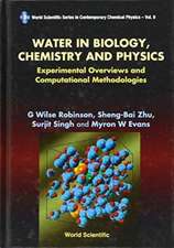 Water in Biology, Chemistry and Physics: Experimental Overviews and Computational Methodologies