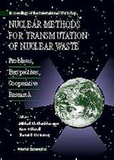 Nuclear Methods for Transmutation of Nuclear Waste: Problems, Perspectives, Cooperative Research - Proceedings of the International Workshop