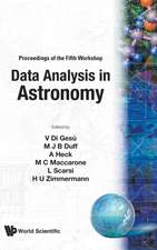 DATA ANALYSIS IN ASTRONOMY