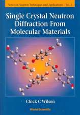 Single Crystal Neutron Diffraction from Molecular Materials