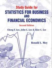 Study Guide for Statistics for Business and Financial Economics (Second Edition): Advances in Applications