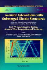 Acoustic Interactions With Submerged Elastic Structures: Par