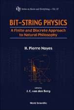 Bit-String Physics: A Finite & Discrete Approach to Natural Philosophy