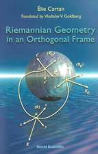 Riemannian Geometry in an Orthogonal Fra: Theory and Applications