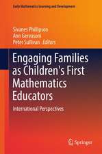 Engaging Families as Children's First Mathematics Educators: International Perspectives