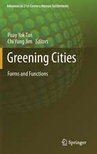 Greening Cities: Forms and Functions