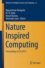 Nature Inspired Computing: Proceedings of CSI 2015