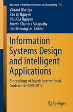 Information Systems Design and Intelligent Applications: Proceedings of Fourth International Conference INDIA 2017