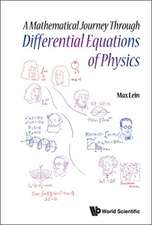 MATH JOURNEY THROUGH DIFFERENTIAL EQUATIONS OF PHYSICS