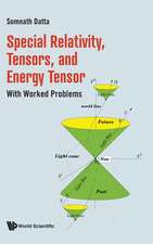 SPECIAL RELATIVITY, TENSORS, AND ENERGY TENSOR