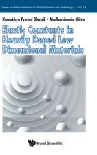 Elastic Constants in Heavily Doped Low Dimensional Materials