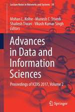 Advances in Data and Information Sciences: Proceedings of ICDIS 2017, Volume 2