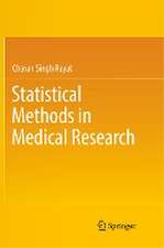 Statistical Methods in Medical Research