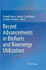 Recent Advancements in Biofuels and Bioenergy Utilization