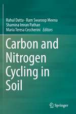 Carbon and Nitrogen Cycling in Soil