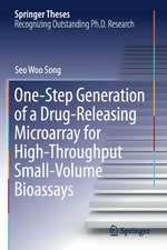 One-Step Generation of a Drug-Releasing Microarray for High-Throughput Small-Volume Bioassays