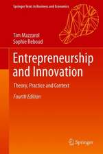 Entrepreneurship and Innovation: Theory, Practice and Context