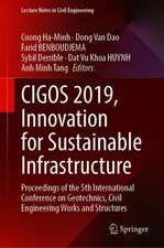 CIGOS 2019, Innovation for Sustainable Infrastructure